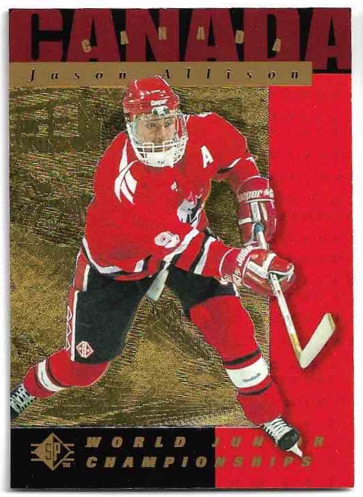 WJC JASON ALLISON 94-95 UD SP