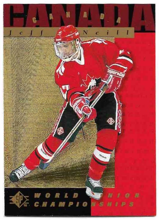 WJC JEFF O'NEILL 94-95 UD SP