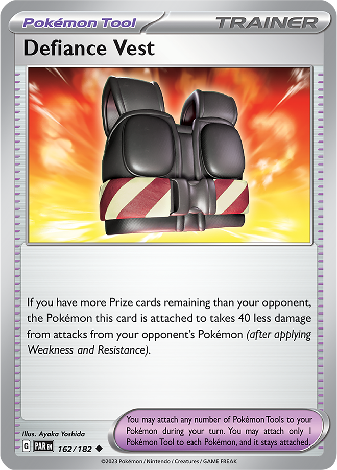 Pokemon Tool - DEFIANCE VEST