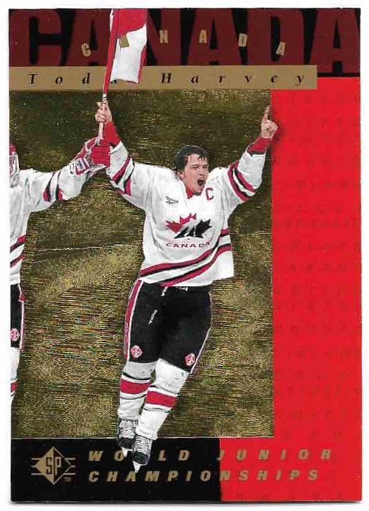 TODD HARVEY 94-95 UD SP