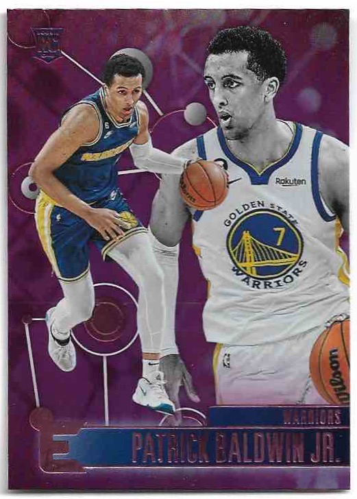 Rookie Pink Essentials PATRICK BALDWIN JR. 22-23 Panini Chronicles Basketball