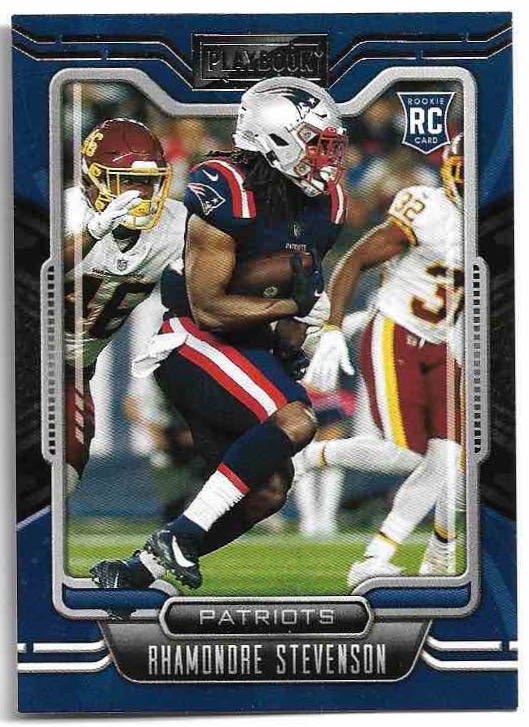 Rookie RHAMONDRE STEVENSON 2021 Panini Playbook Football