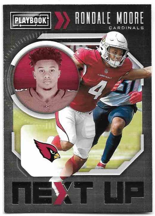 Rookie Next Up RONDALE MOORE 2021 Panini Playbook Football