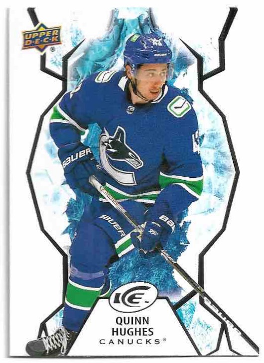 QUINN HUGHES 21-22 UD Ice