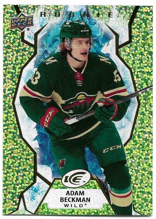 Rookie Green ADAM BECKMAN 21-22 UD Ice