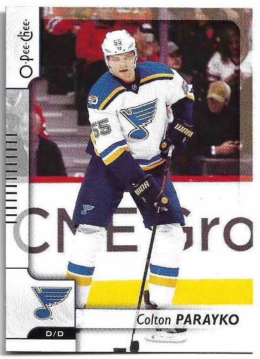 COLTON PARAYKO 17-18 UD O-Pee-chee OPC