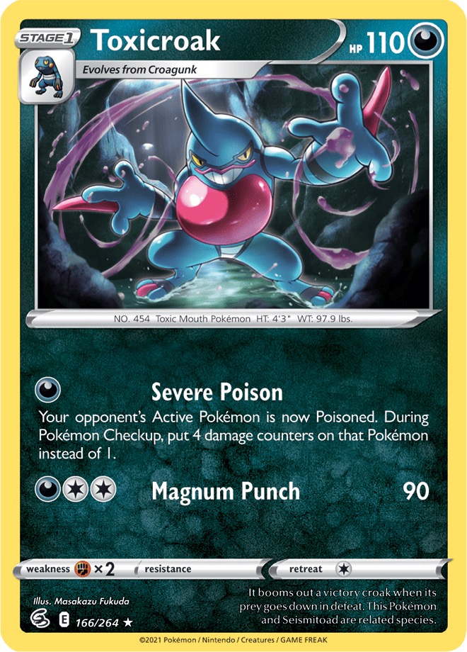 Reverse Holo - TOXICROAK