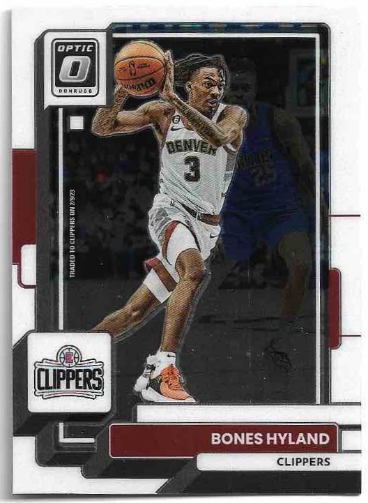 BONES HYLAND 22-23 Panini Donruss Optic Basketball