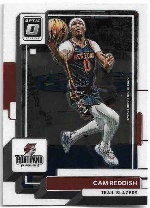CAM REDDISH 22-23 Panini Donruss Optic Basketball
