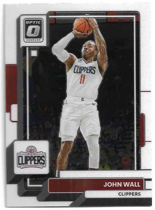 JOHN WALL 22-23 Panini Donruss Optic Basketball