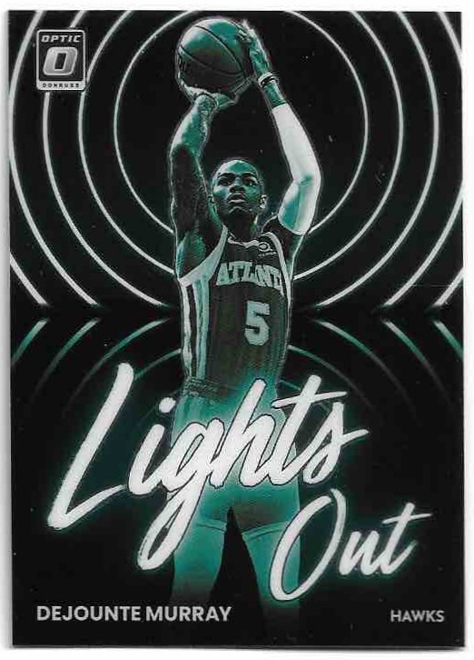 Lights Out DEJOUNTE MURRAY 22-23 Panini Donruss Optic Basketball