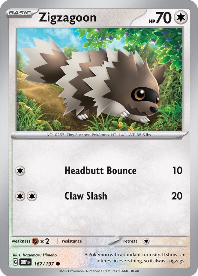 Reverse Holo - ZIGZAGOON