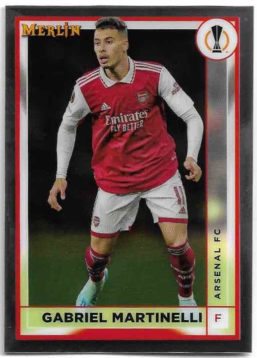 GABRIEL MARTINELLI 22-23 Topps Merlin Soccer