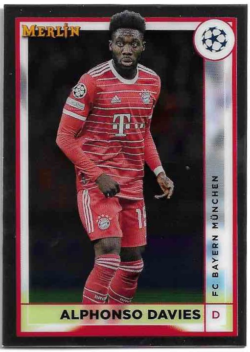 ALPHONSO DAVIES 22-23 Topps Merlin Soccer