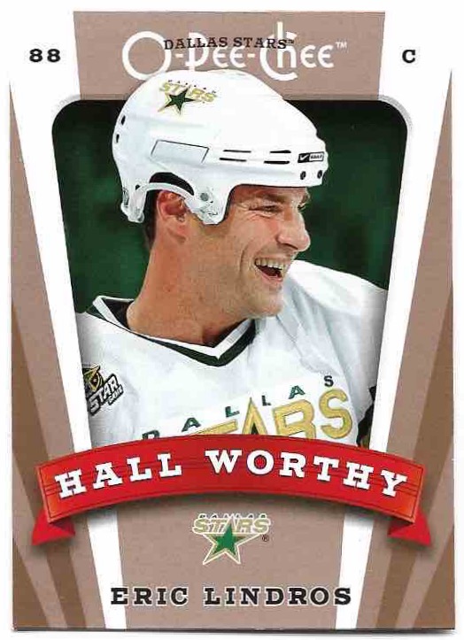 Hall Worthy ERIC LINDROS 06-07 UD O-Pee-Chee OPC
