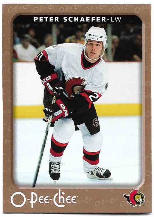 PETER SCHAEFER 06-07 UD O-Pee-Chee OPC