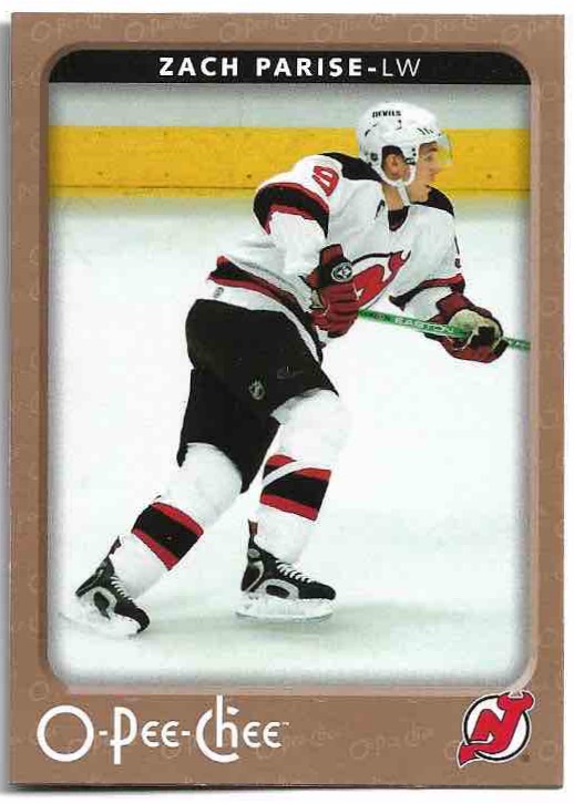 ZACH PARISE 06-07 UD O-Pee-Chee OPC