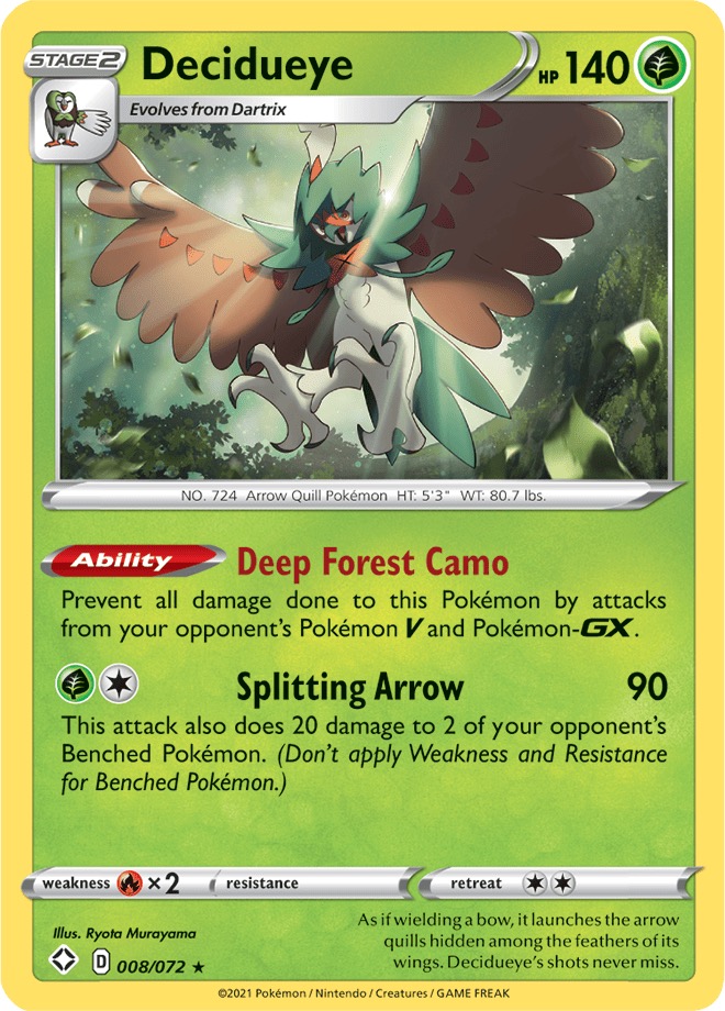 Reverse Holo - DECIDUEYE