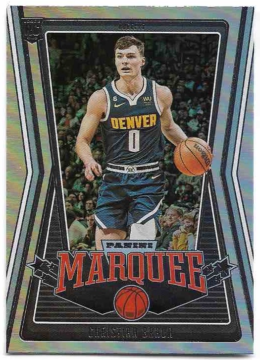 Rookie Marquee CHRISTIAN BRAUN 22-23 Panini Chronicles Basketball