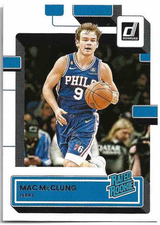 Rated Rookie Donruss MAC MCCOLUNG 22-23 Panini Chronicles Basketball