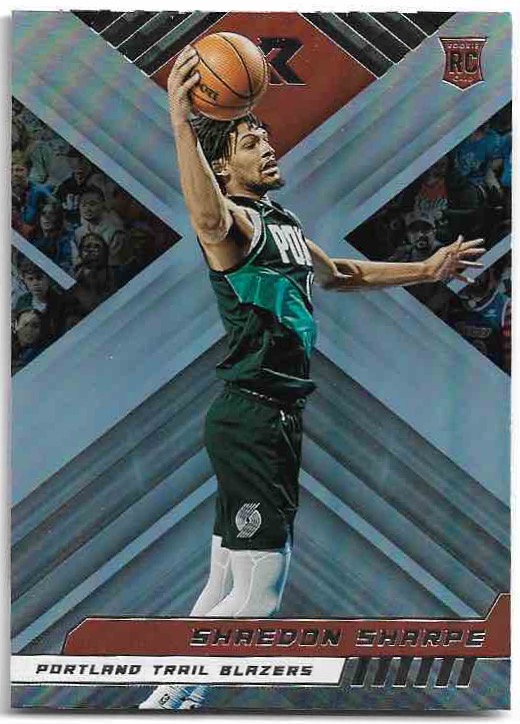 Rookie XR SHAEDON SHARPE 22-23 Panini Chronicles Basketball