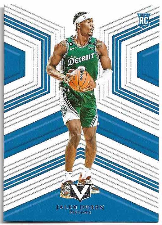 Rookie Vertex JALEN DUREN 22-23 Panini Chronicles Basketball