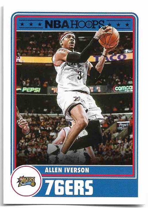 Tribute ALLEN IVERSON 23-24 Panini Hoops Basketball