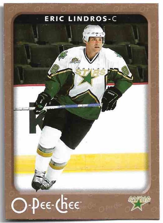 ERIC LINDROS 06-07 UD O-Pee-Chee OPC