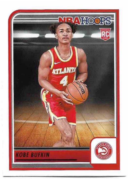 Rookie KOBE BUFKIN 23-24 Panini Hoops Basketball