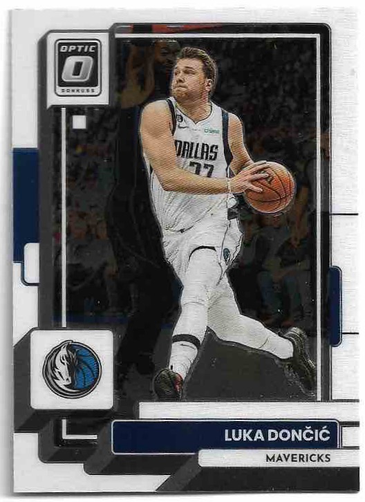 LUKA DONCIC 22-23 Panini Donruss Optic Basketball
