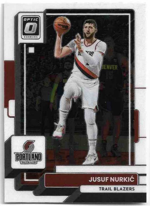 JUSUF NURKIC 22-23 Panini Donruss Optic Basketball