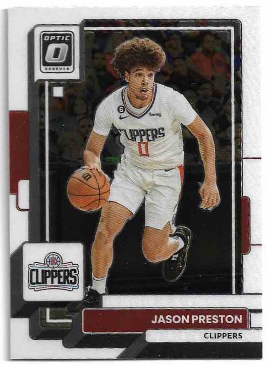 JASON PRESTON 22-23 Panini Donruss Optic Basketball