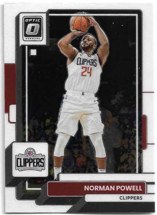 NORMAN POWELL 22-23 Panini Donruss Optic Basketball