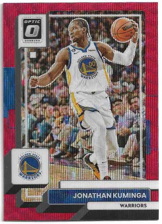 Red Wave JONATHAN KUMINGA 22-23 Panini Donruss Optic Basketball