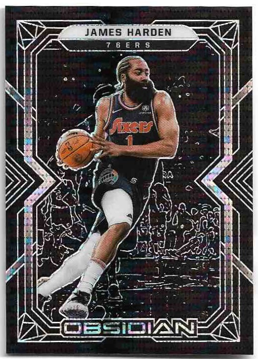 JAMES HARDEN 21-22 Panini Obsidian Basketball