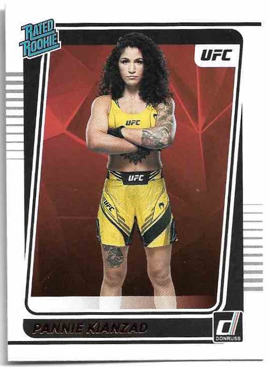 Rated Rookies PANNIE KIANZAD 2022 Panini Donruss UFC