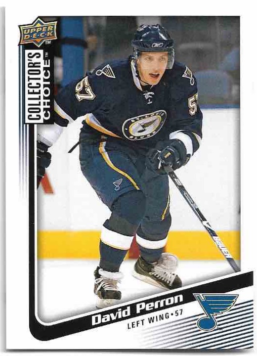 DAVID PERRON 09-10 UD Collector's Choice