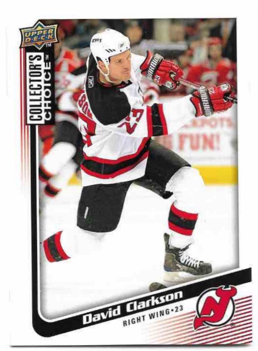 DAVID CLARKSON 09-10 UD Collector's Choice