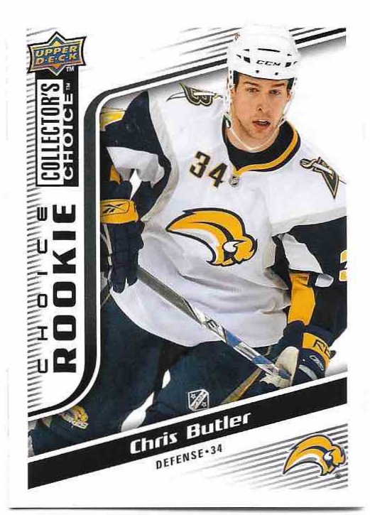 Choice Rookie CHRIS BUTLER 09-10 UD Collector's Choice