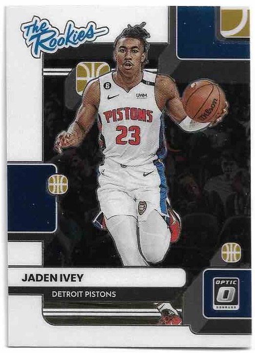 The Rookies JADEN IVEY 22-23 Panini Chronicles Basketball