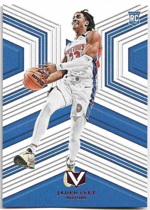 Rookie Pink Vertex JADEN IVEY 22-23 Panini Chronicles Basketball