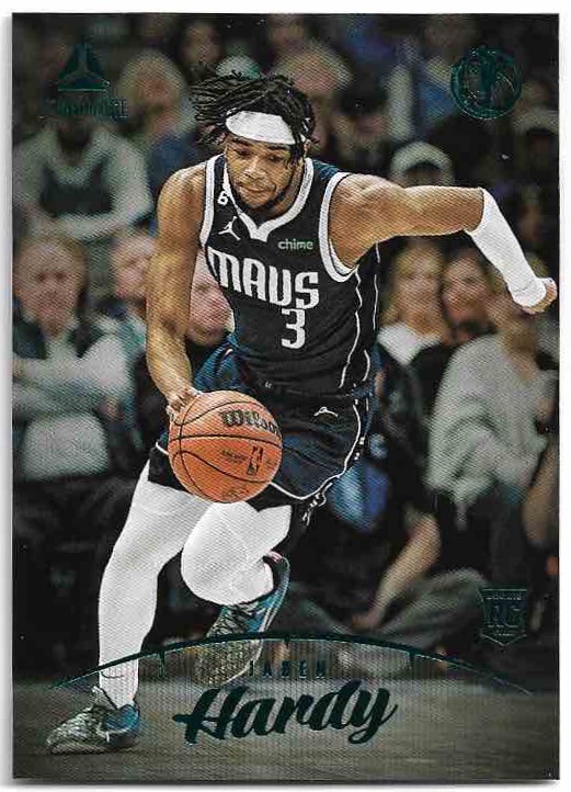Rookie Teal Luminance JADEN HARDY 22-23 Panini Chronicles Basketball