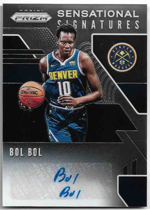 Auto Rookie Sensational Signatures BOL BOL 19-20 Panini Prizm Basketball