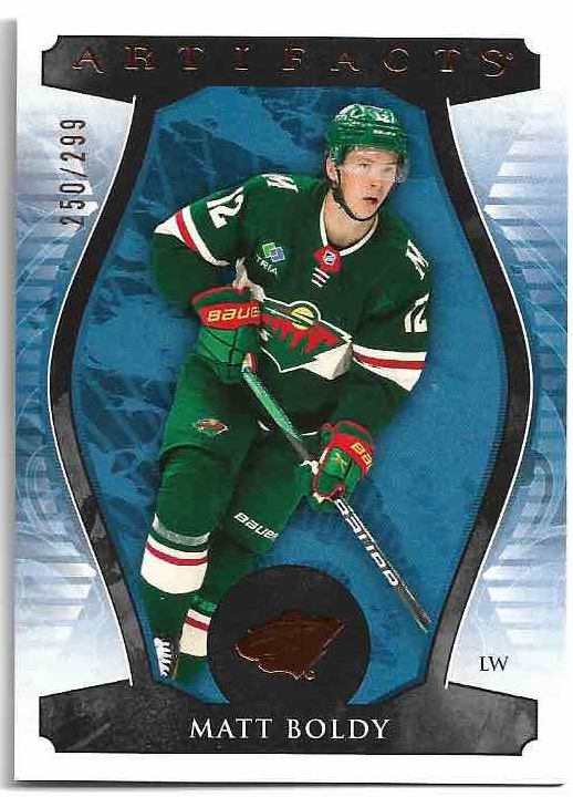 Copper MATT BOLDY 23-24 UD Artifacts /299