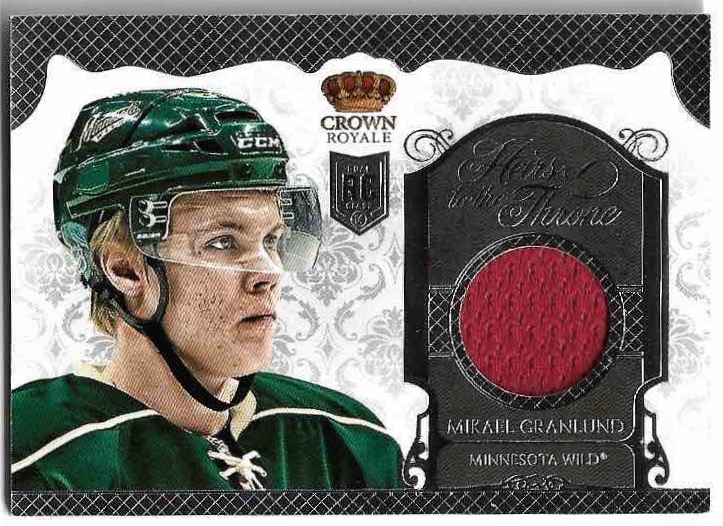 Jersey RC Heirs To The Throne MIKAEL GRANLUND 13-14 Panini Crown Royale Hockey