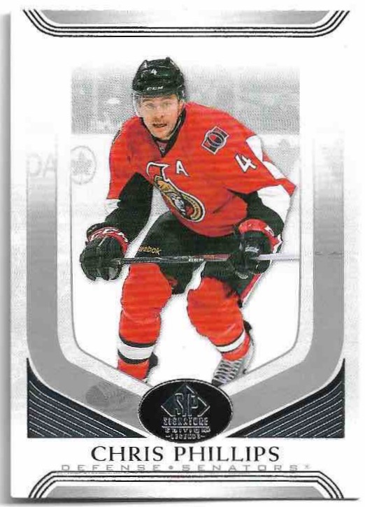 CHRIS PHILLIPS 20-21 UD SP Signature Legends