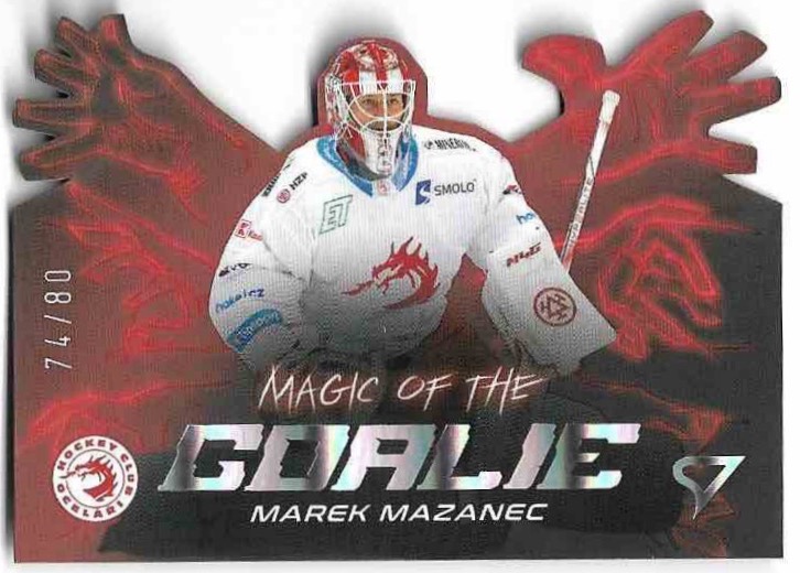 Die Cut Limited Magic of the Goalie MAREK MAZANEC 23-24 SportZoo ELH Serie 1 /80