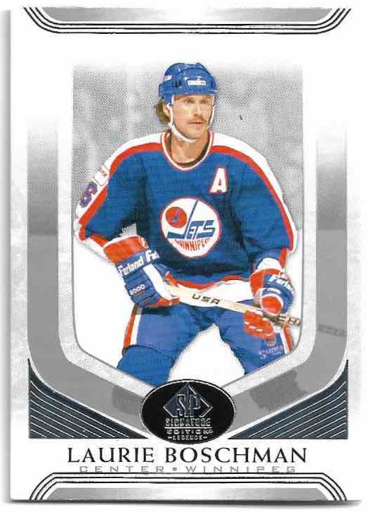 LAURIE BOSCHMAN 20-21 UD SP Signature Legends