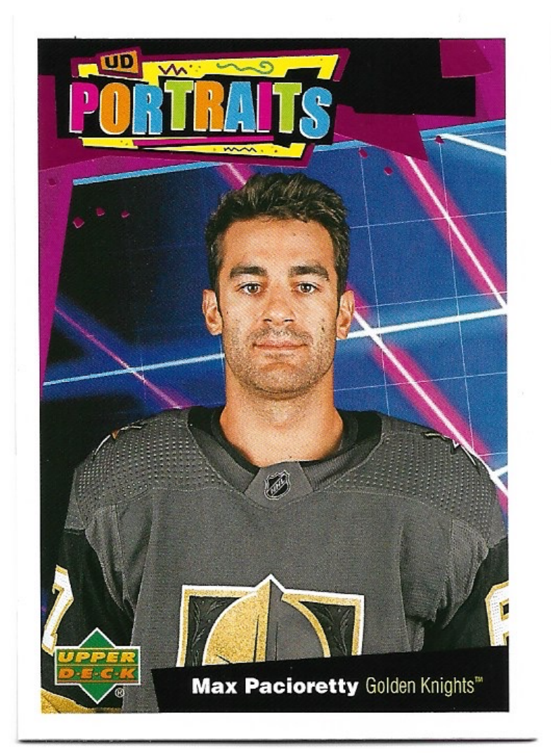 UD Portraits MAX PACIORETTY 20-21 UD Series 1