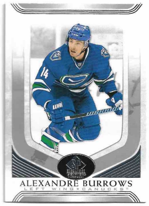 ALEXANDRE BURROWS 20-21 UD SP Signature Legends